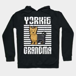 Yorkie Grandma Proud Dogs Hoodie